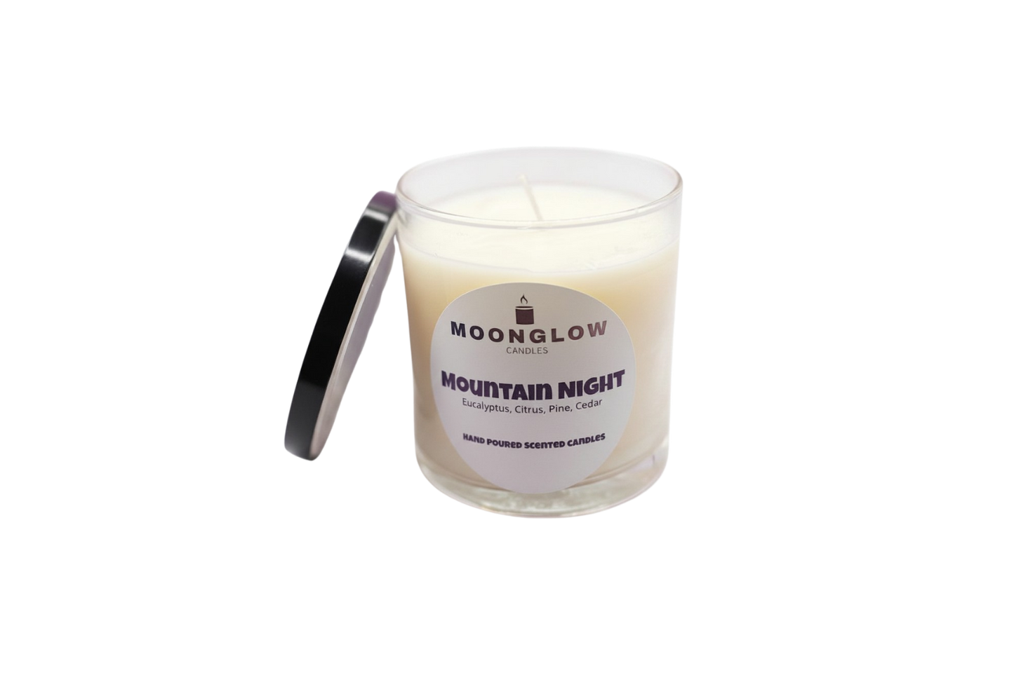 Mountain Night Candle