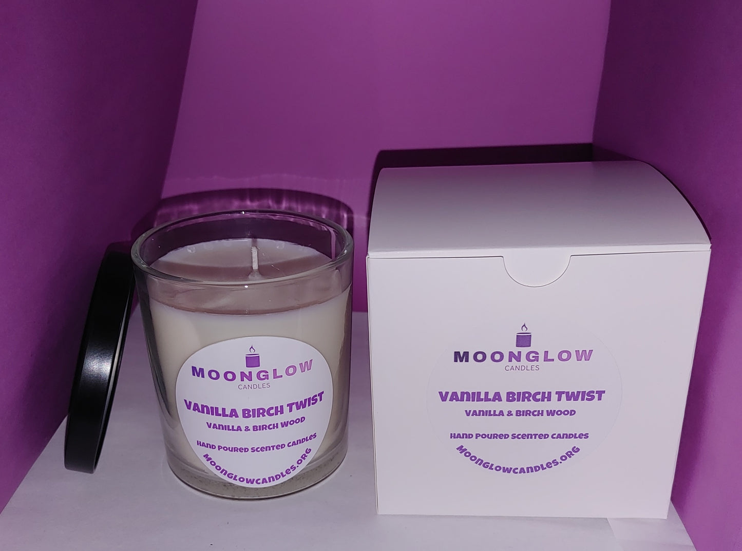 Vanilla Birch Twist Candle