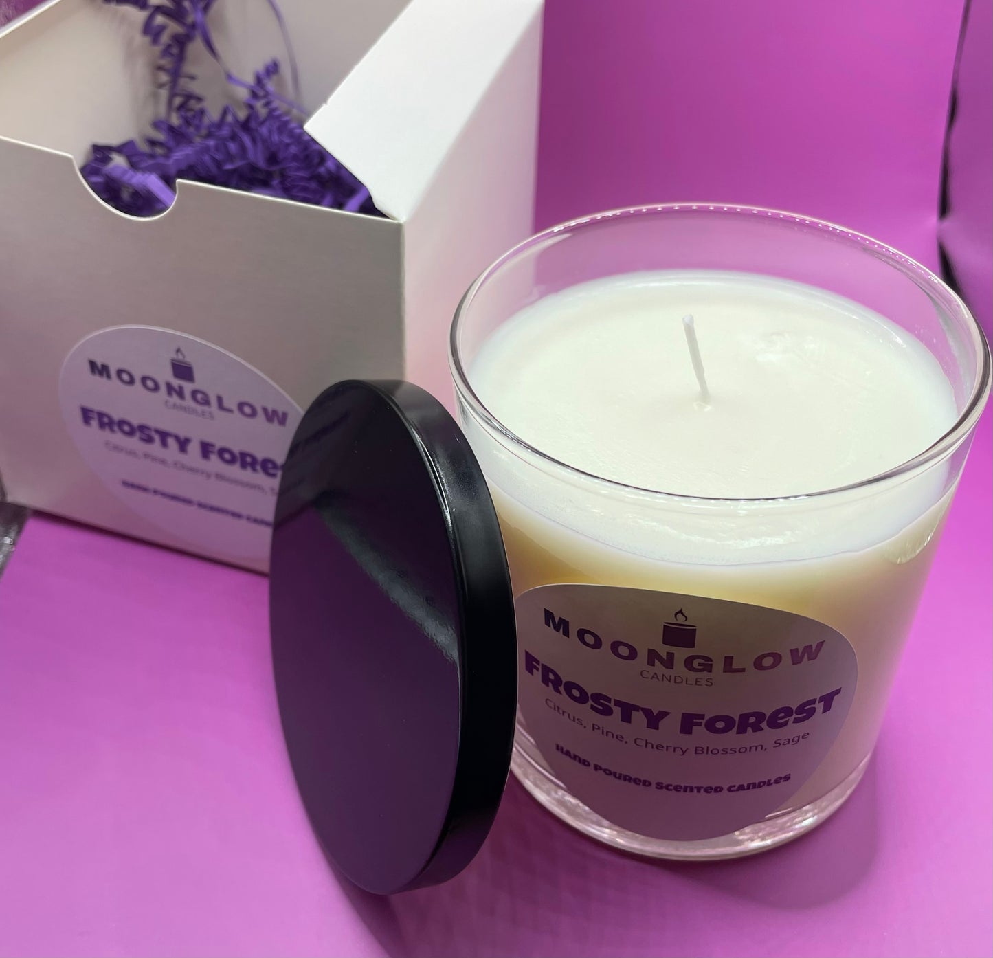 Frosty Forest Candle
