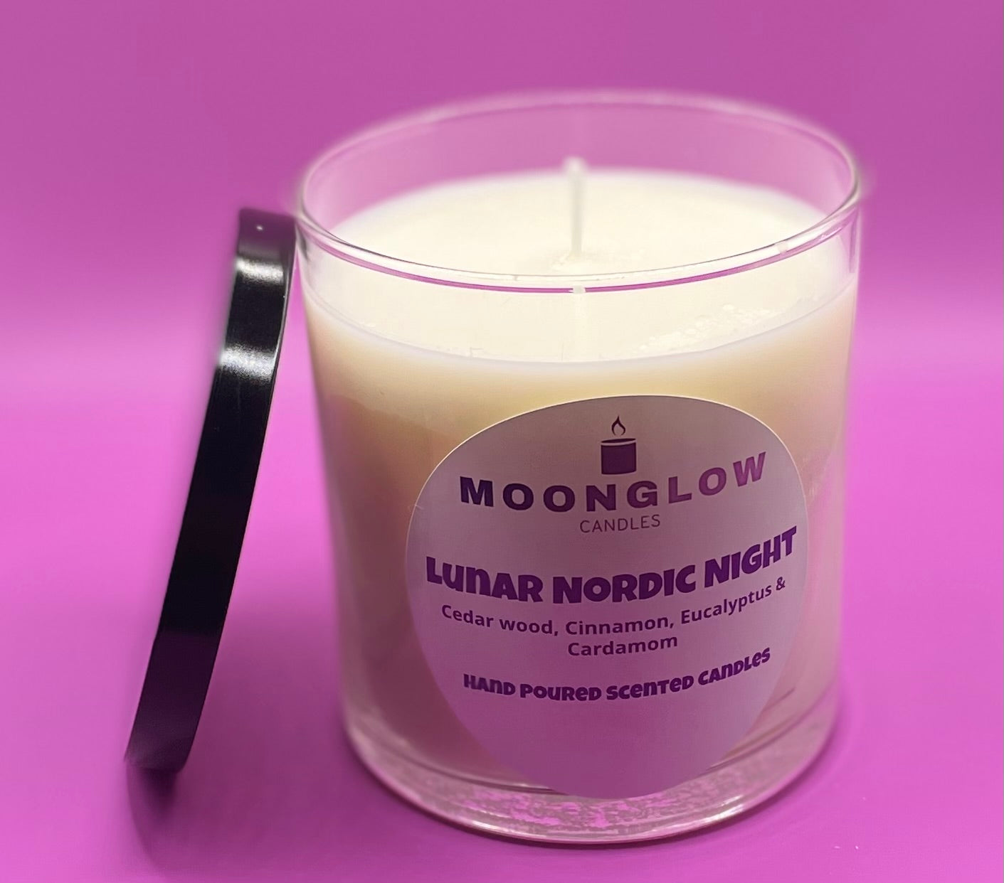 Lunar Nordic Night Candle
