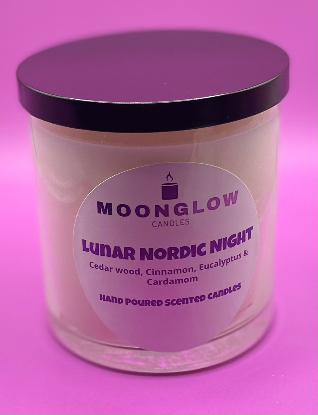 Lunar Nordic Night Candle