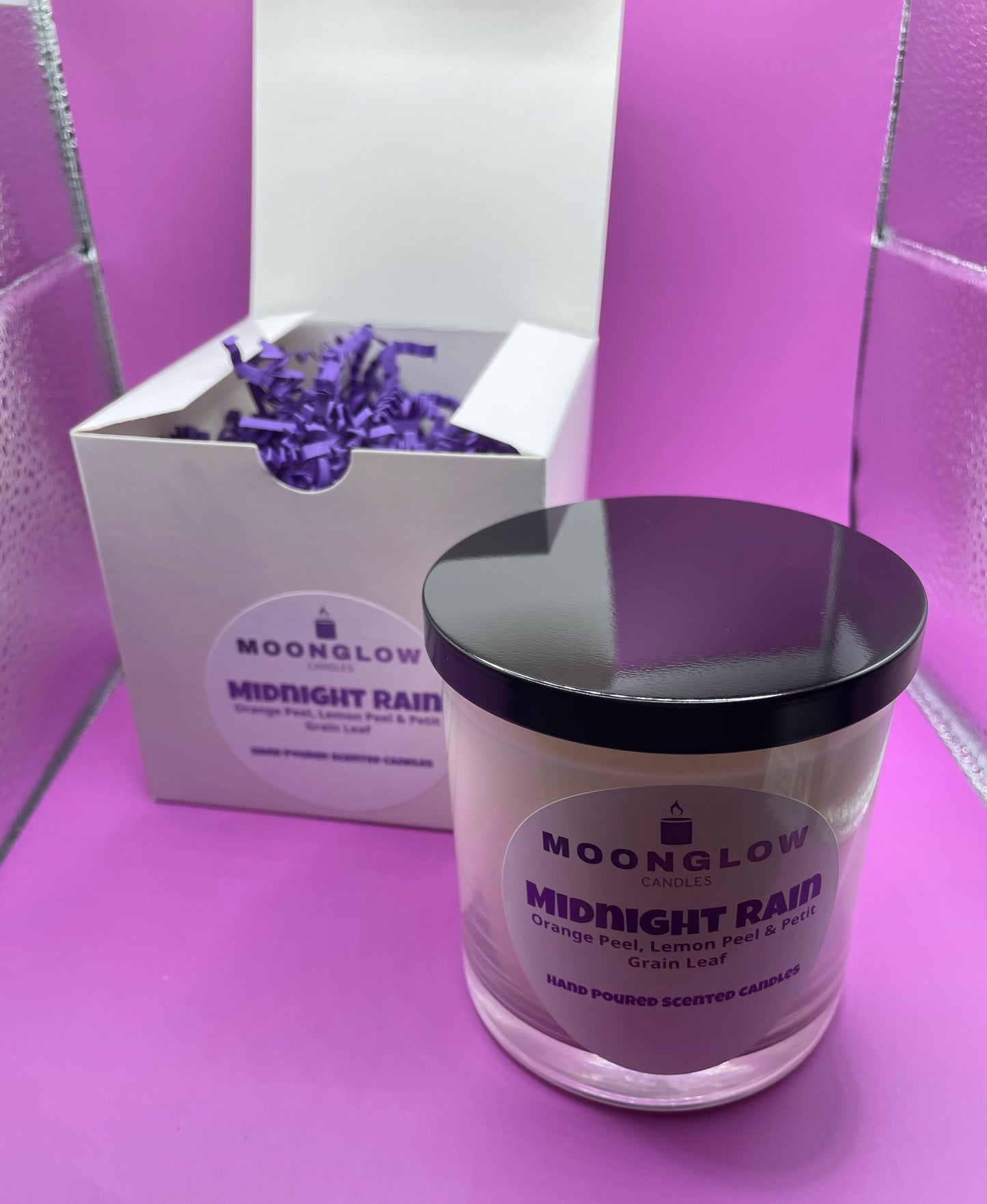 Midnight Rain Candle