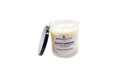 Moonlit Campfire Candle