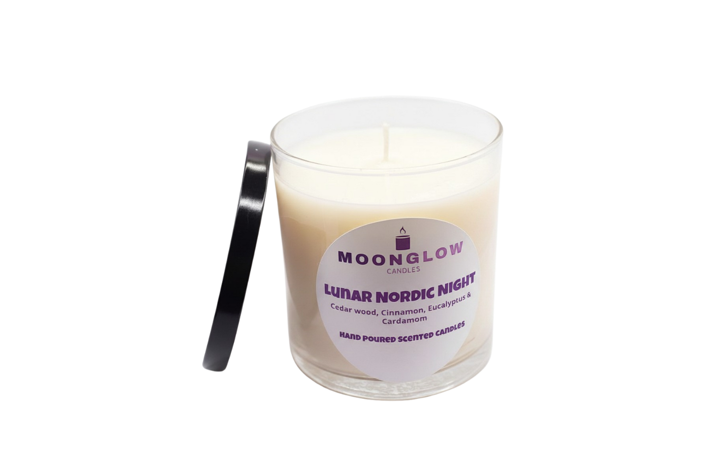Lunar Nordic Night Candle
