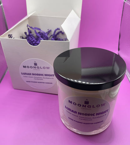 Lunar Nordic Night Candle