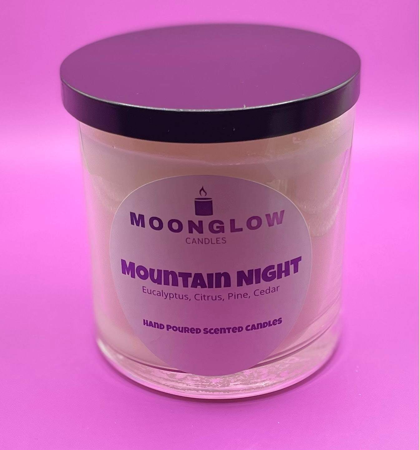 Mountain Night Candle