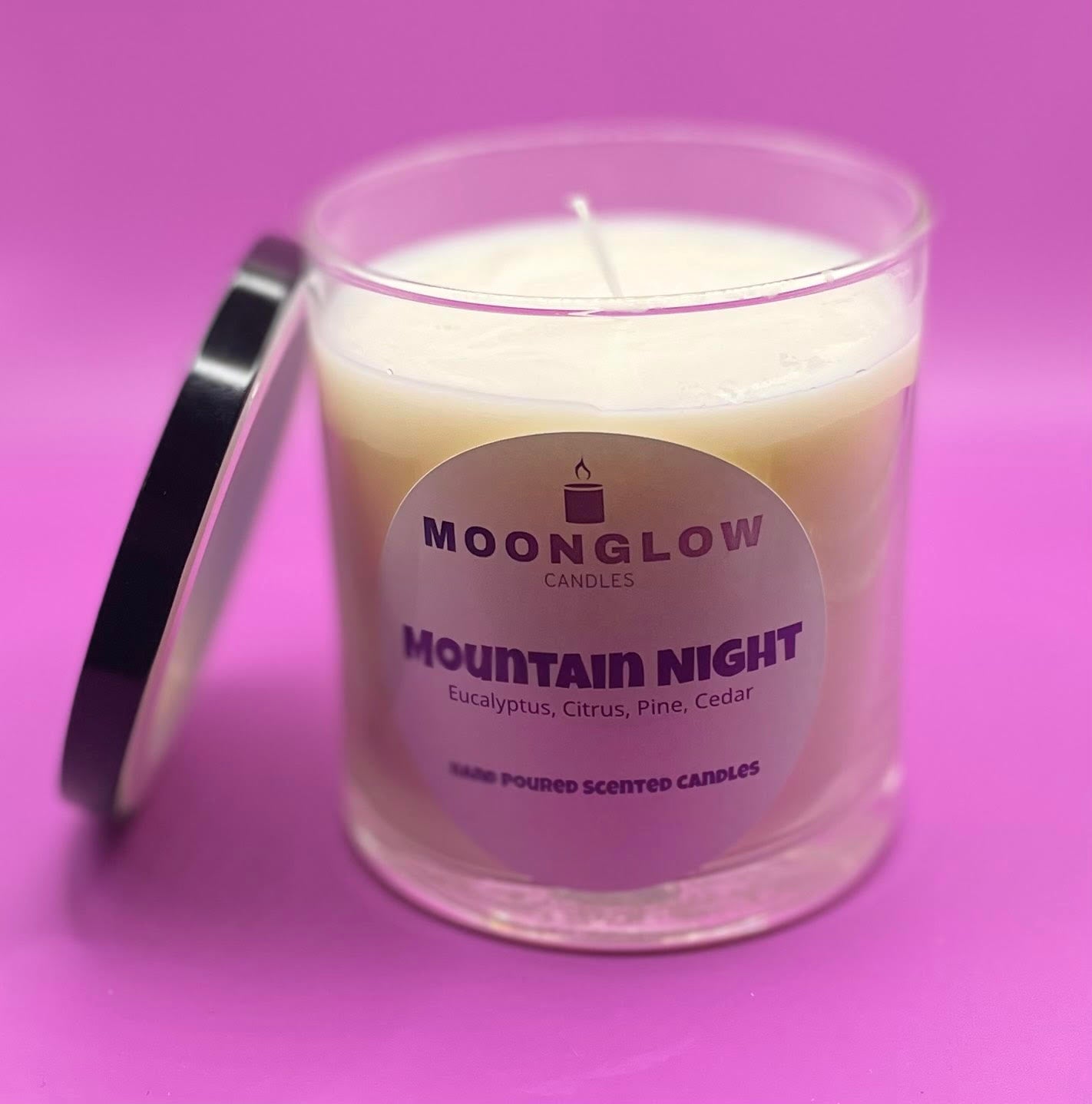 Mountain Night Candle